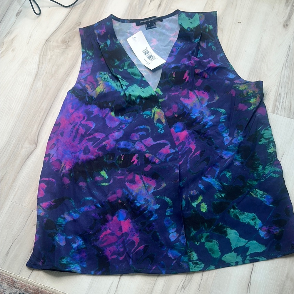 Vibrant Sleeveless Top